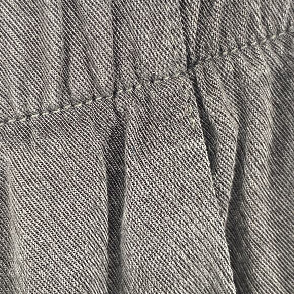 NATALIE BUSBY Pants M Tencel Viscose Get Going Joggers Slim Slouchy Gray USA - Picture 6 of 14